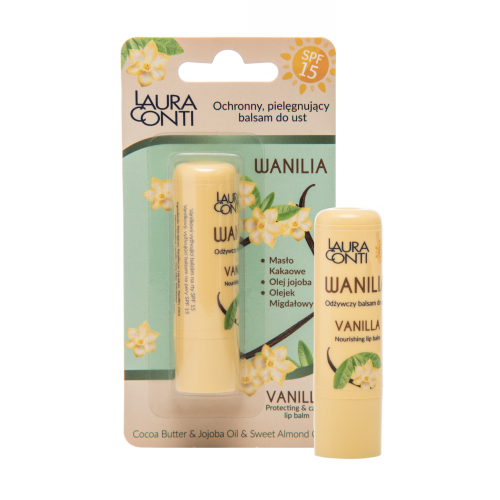 Balsam do ust Laura Conti - Wanilia SPF15.png
