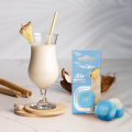 Zestaw balsamów do ust w kulce Lippy Eco Soft - Pinacolada, Mojito, Orange Spritz
