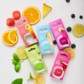 Zestaw balsamów do ust w kulce Lippy Eco Soft - Pinacolada, Mojito, Orange Spritz