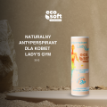 Naturalny antyperspirant dla aktywnych kobiet 24H LADY’S GYM eco soft 2x60g
