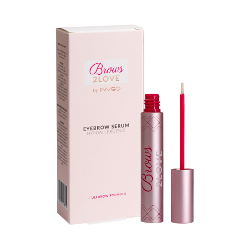 Odżywka do brwi, serum na porost brwi, zagęszcza, przyciemnia Brows2Love INVEO