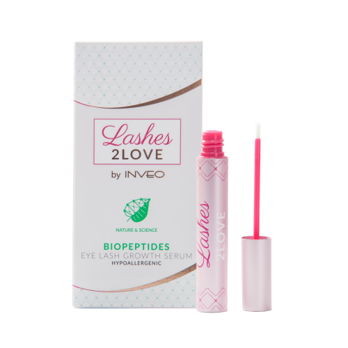 Biopeptydowe serum do rzęs bez bimatoprostu Lashes2Love INVEO