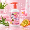 Delikatny żel pod prysznic dla dzieci 5+, Aloes Kiwano, Freshaki Tessa Bunny, 300 ml